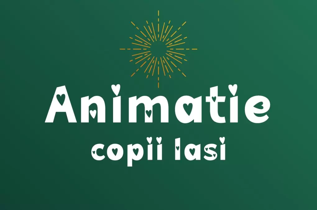 Animatie copii Iasi? Alege Kids Mania
