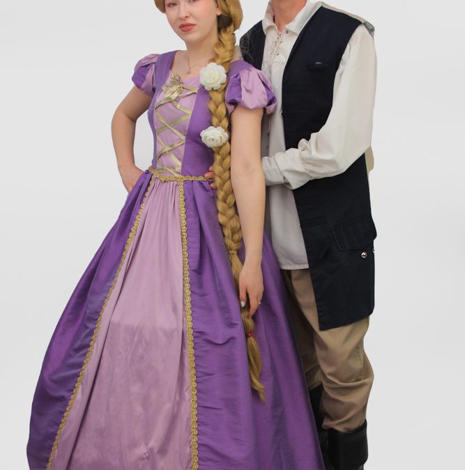 Printesa Rapunzel personaj petreceri copii Iasi