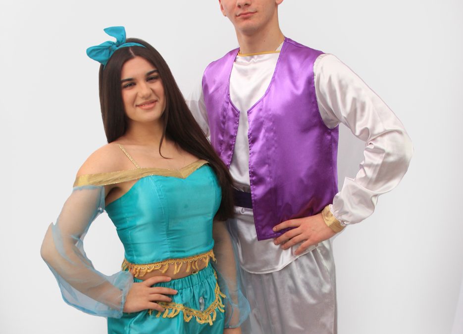 Aladin si Jasmine personaje petreceri copii Iasi
