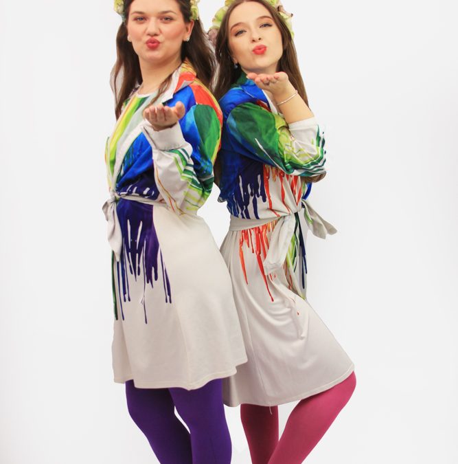 Color girl kids mania animatoare petreceri copii