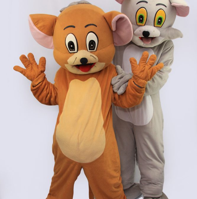Mascote Tom si Jerry petreceri Iasi