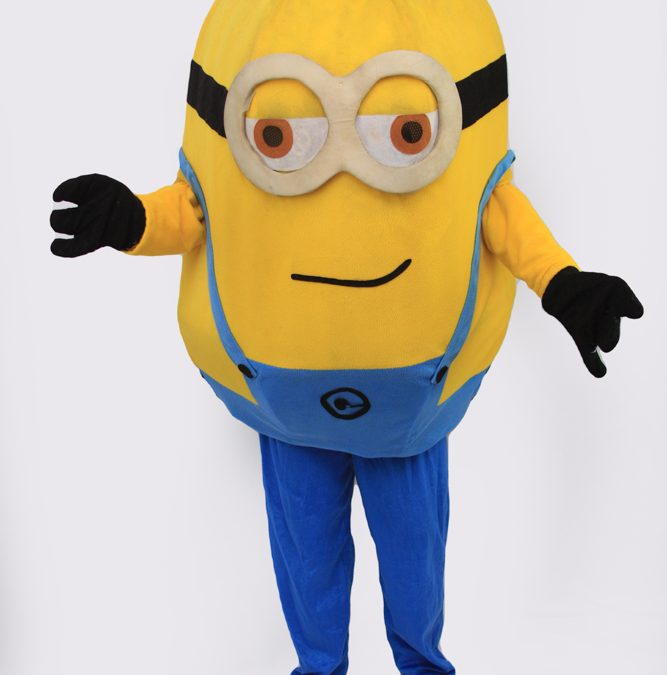 Mascota Minion personaj petreceri copii Iasi