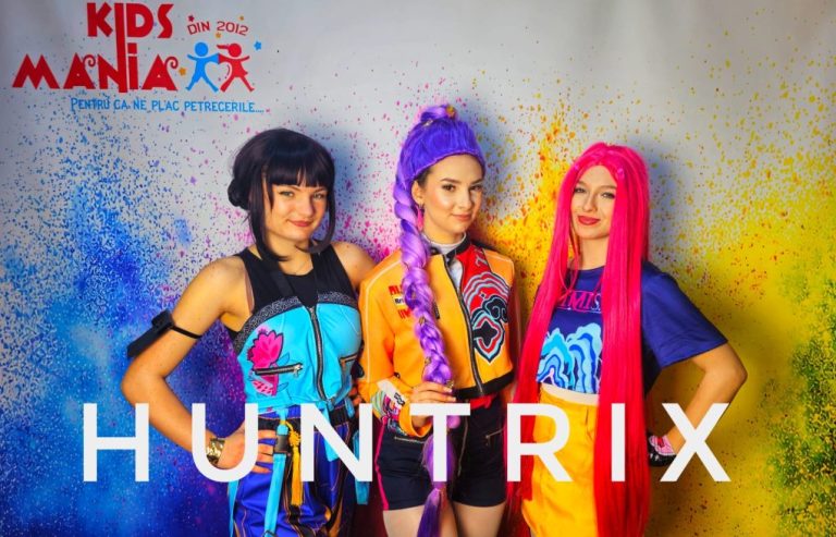 Animatoare Kpop Huntrix Iasi: Rumi, Zoey, Mira