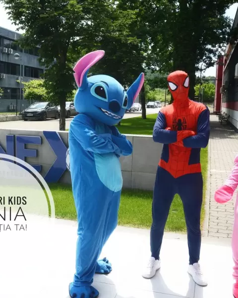 Stitch și Angel – personaj pentru petreceri copii Kids Mania